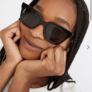 Madewell Black Cat Eye Sunglasses